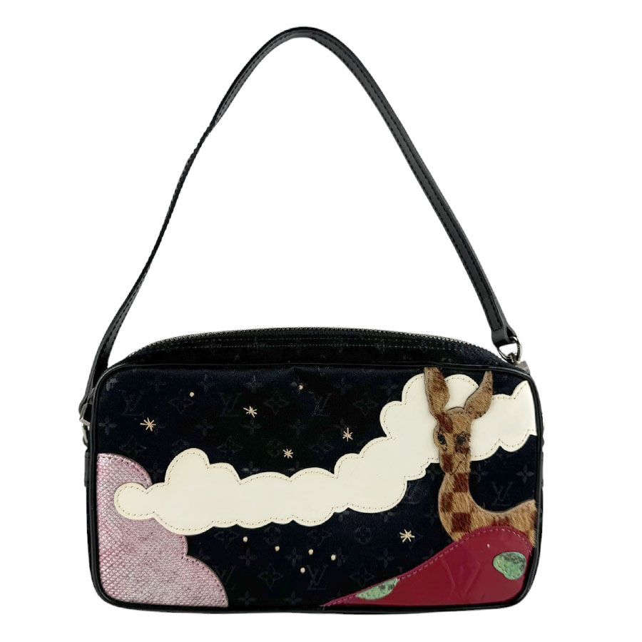 ルイ ヴィトン LOUIS VUITTON ハンドバッグ モノグラム サテン ポシェット コント ドゥ フェ M92275