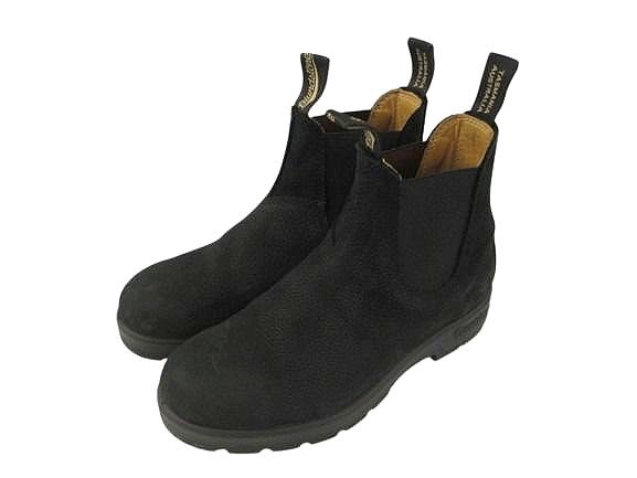 ブランドストーン Blundstone ヌバックレザー 型押し サイドゴアブーツ 5 黒 ブラック ショートブーツ シューズ 靴 8,214円