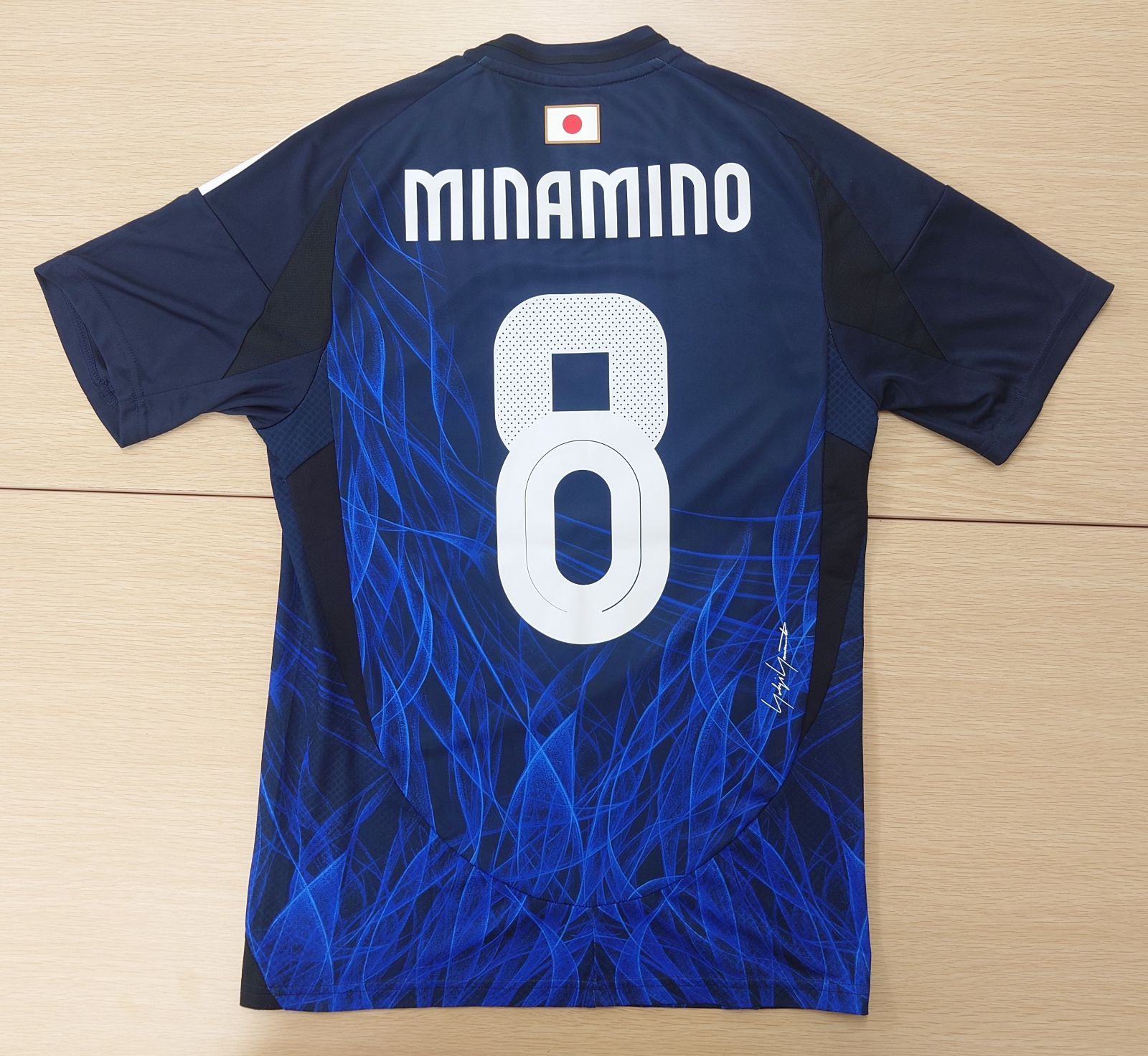 2024 adidas サッカー日本代表 2024レプリカユニフォーム、8番南野拓実 Sサイズ 8,333円
