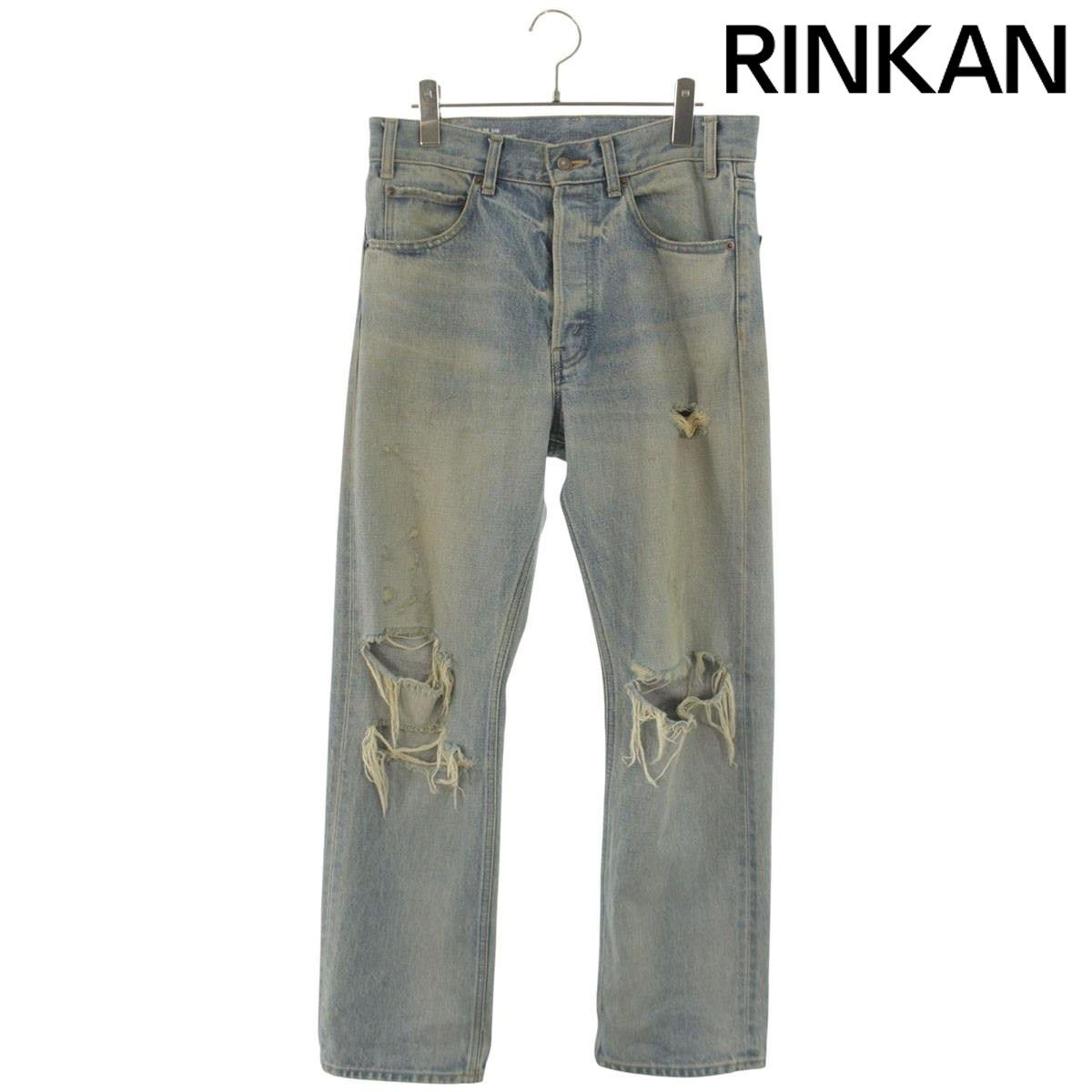 セリーヌ Kurt Jeans/2N574033S クラッシュダメージ加工デニムパンツ メンズ 28インチ