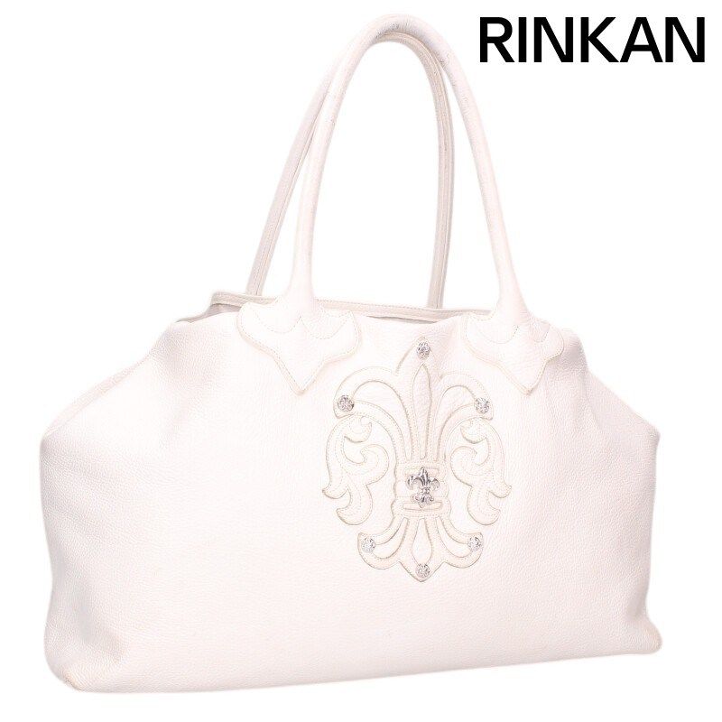 クロムハーツ TOTE W SNP BS FLUER BSフレアレザーパッチトートバッグ メンズ