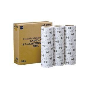 ニトムズ オフィスコロコロ スタンダード スペアテープ 幅320mm×40m巻 C3400 1パック(3巻)