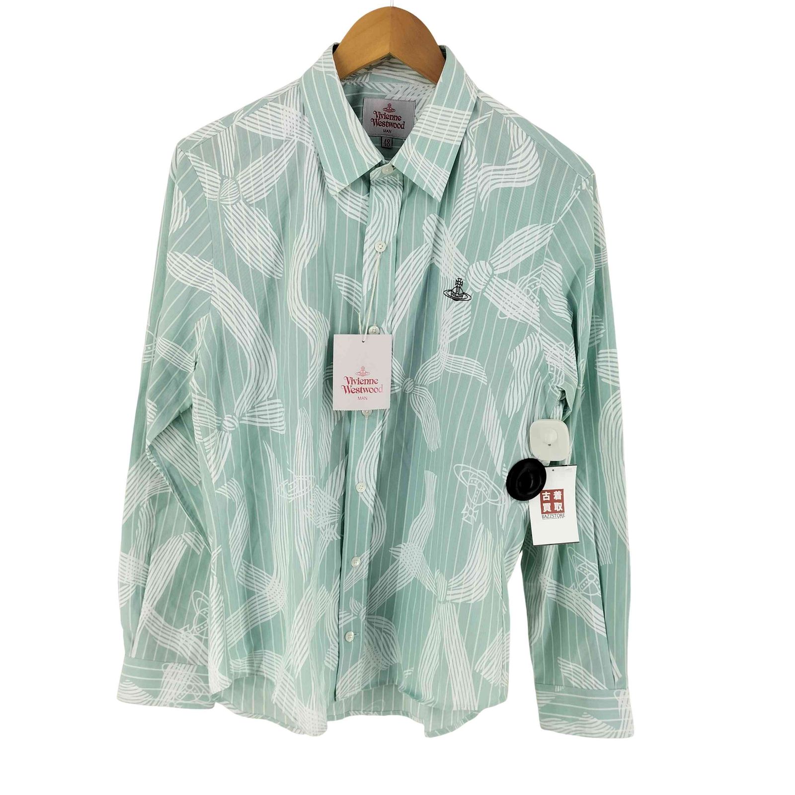 ヴィヴィアンウエストウッドマン Vivienne Westwood MAN Ribbons Classic Shirt メンズ 48