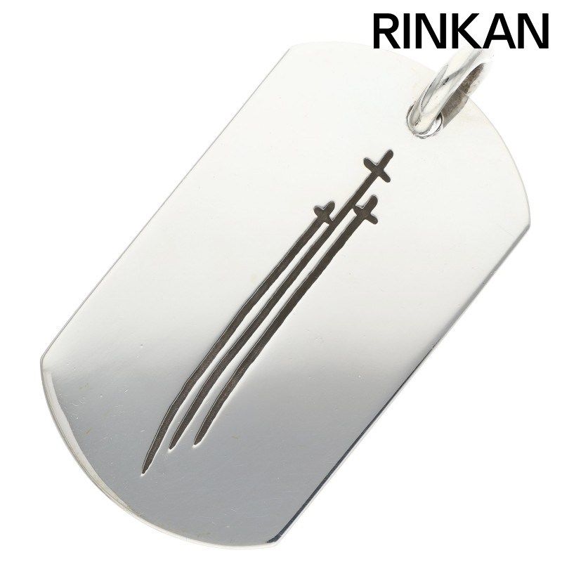 クロムハーツ D/TAG LRG RS3/RS3 ドッグタグ シルバーネックレストップ メンズ