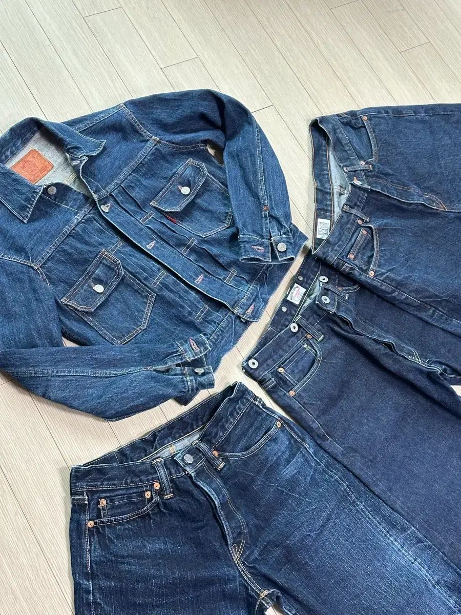 セルビッジ デニム セットアップ まとめ