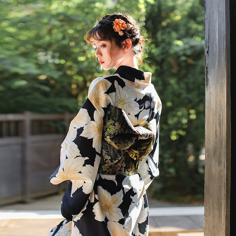 浴衣 レディース 改良和服 上品 モダン 花火大会 夏祭り 大人可愛い 帯・インナーなし