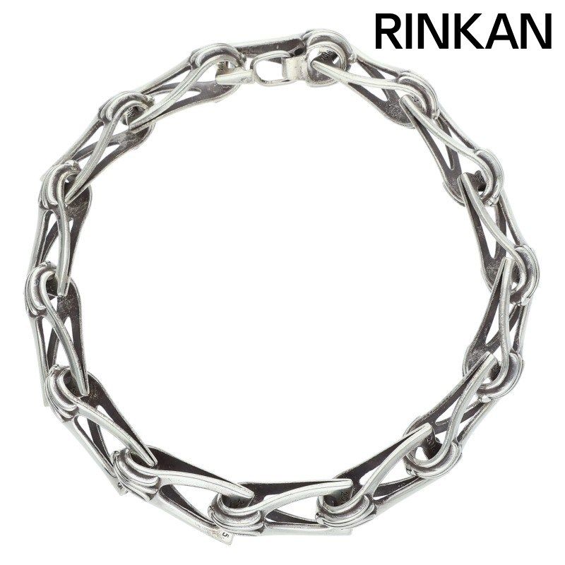 クロムハーツ WINDOW CHAIN/ウインドウチェーン シルバーブレスレット メンズ