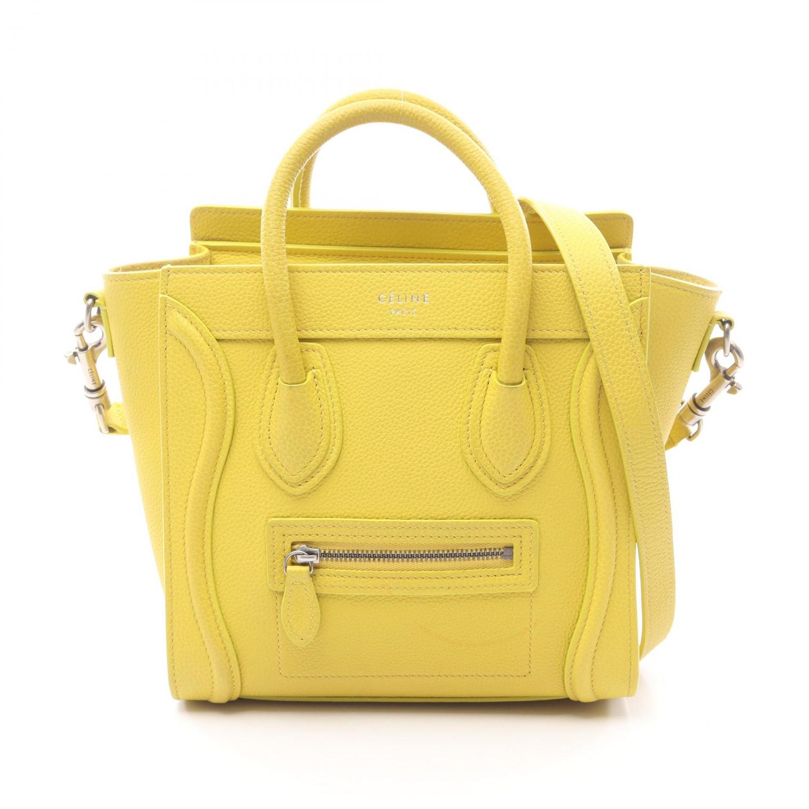 CELINE セリーヌ ラゲージ ナノショッパー ハンドバッグ
