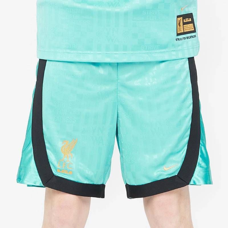 【送料無料・匿名配送】NIKE ナイキ レブロン x リヴァプール FC 公式 8インチ DNA ショーツ エメラルドグリーン 新品 正規品