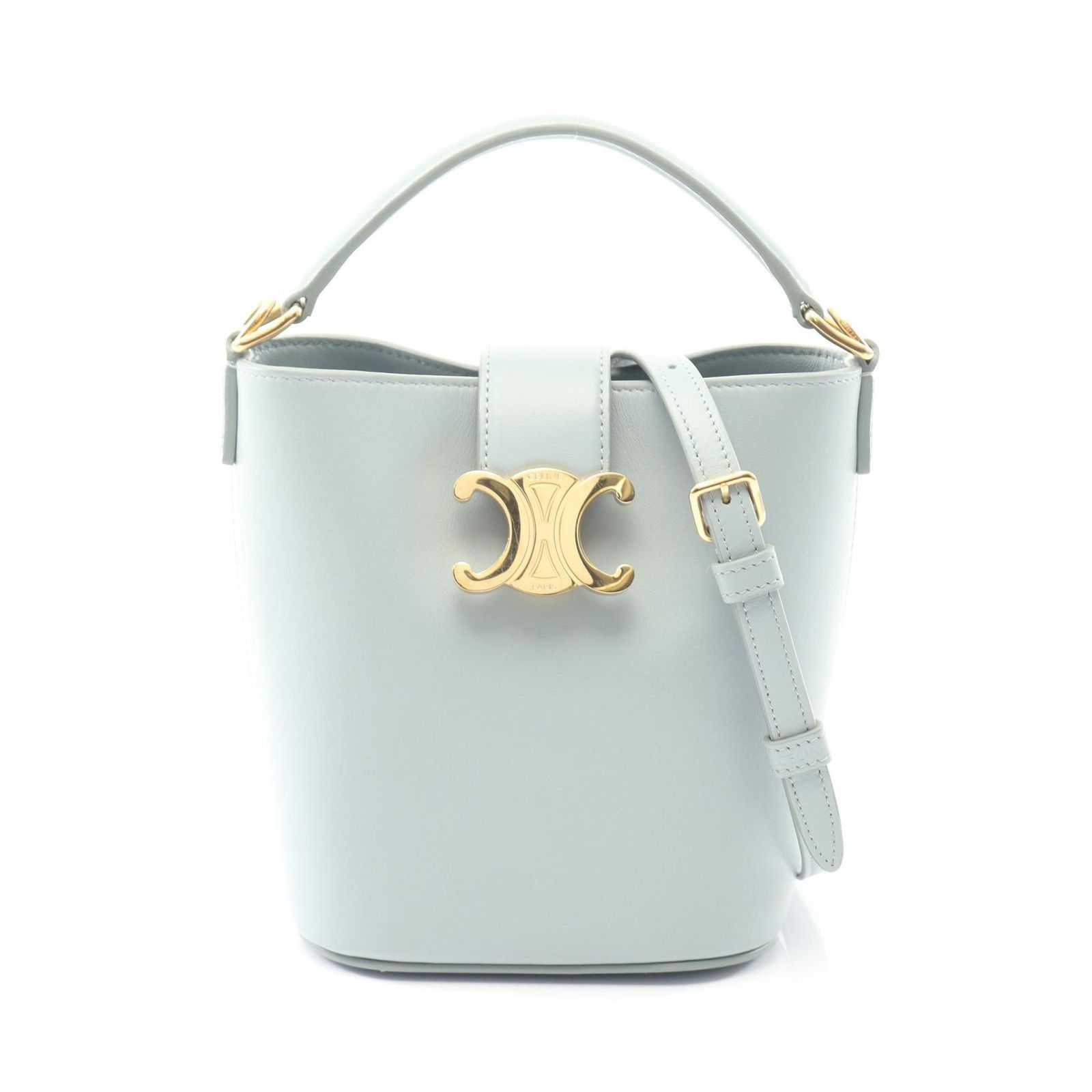 CELINE セリーヌ トリオンフ ミニ バケット ルイーズ ハンドバッグ