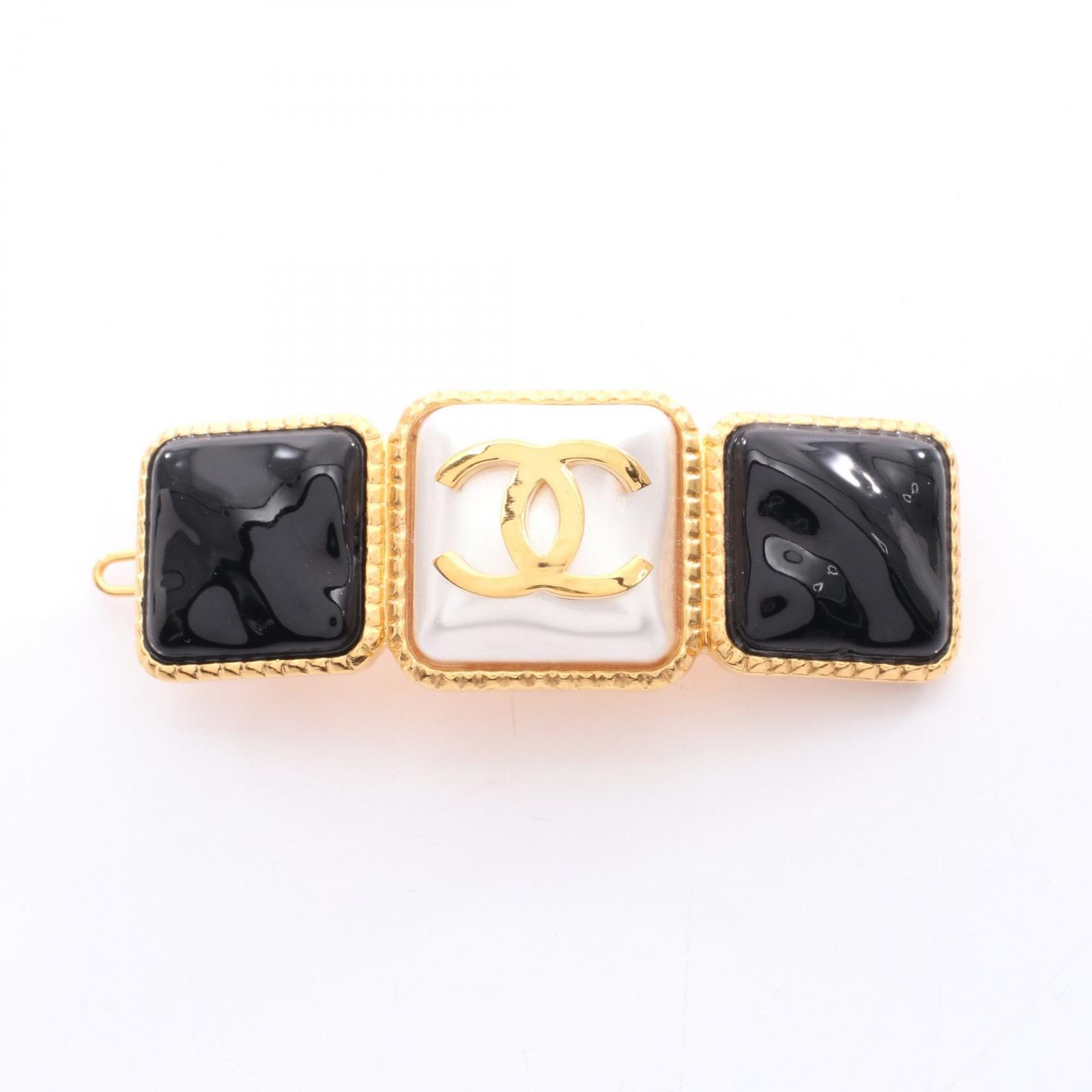 CHANEL シャネル グリポア ココマーク バレッタ