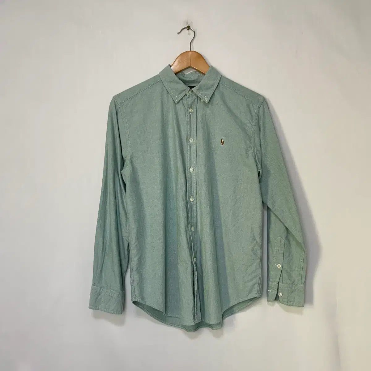 POLO RALPH LAUREN ポロラルフローレン ポニー ロゴ Oxford（オックスフォード） シャツ ミント ユニセックス ヴィンテージ
