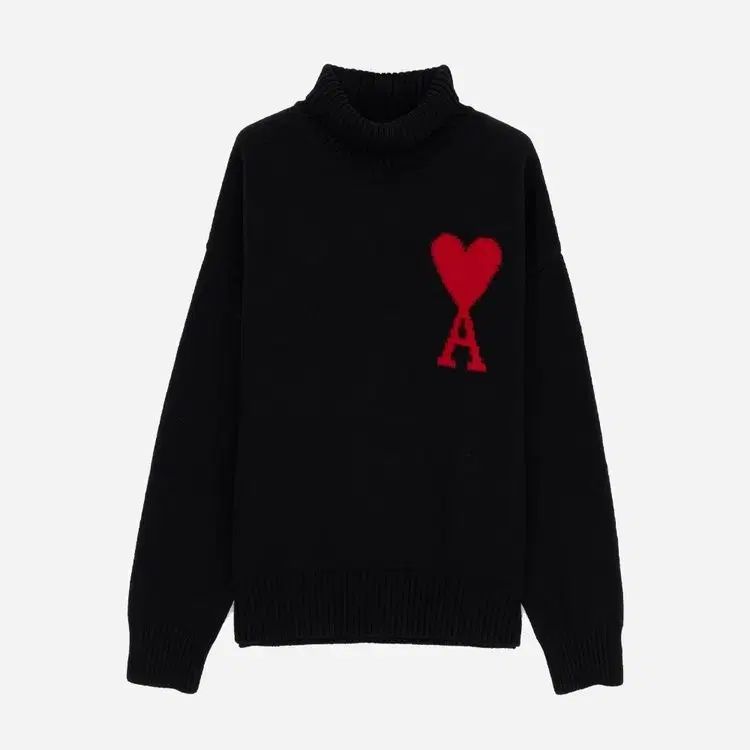 M アミ ビックハート タートルネック タートルネック ニット
