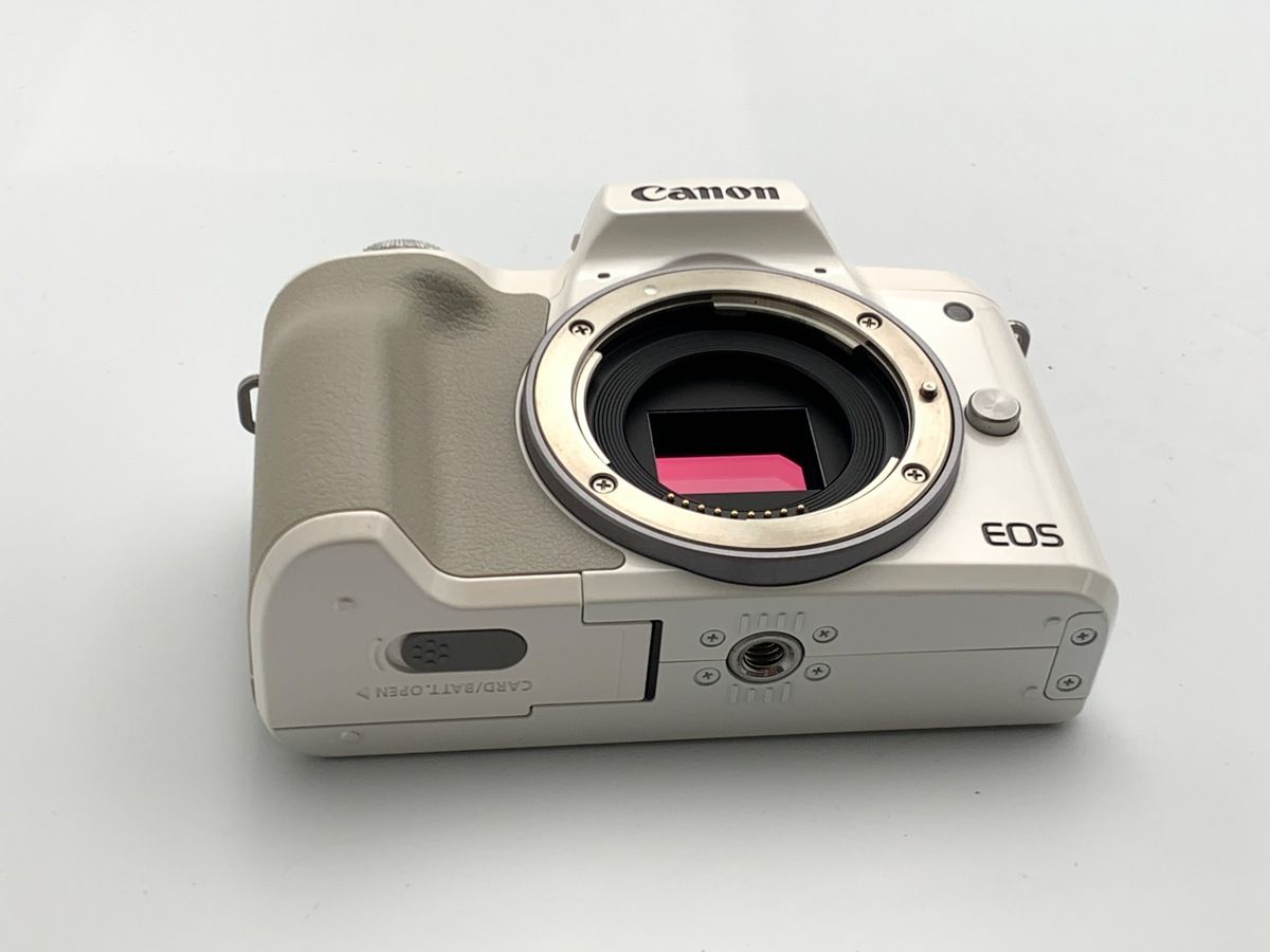 中古】 【良品】 キヤノン EOS Kiss M ボディ ホワイト - メルカリ