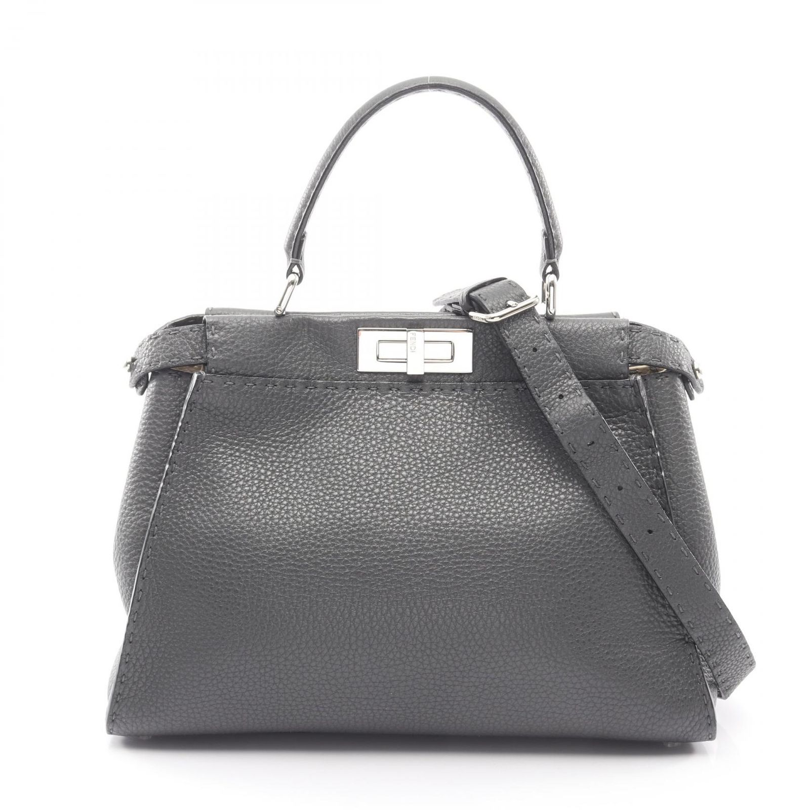 FENDI フェンディ ピーカブー レギュラー 2WAY ハンドバッグ