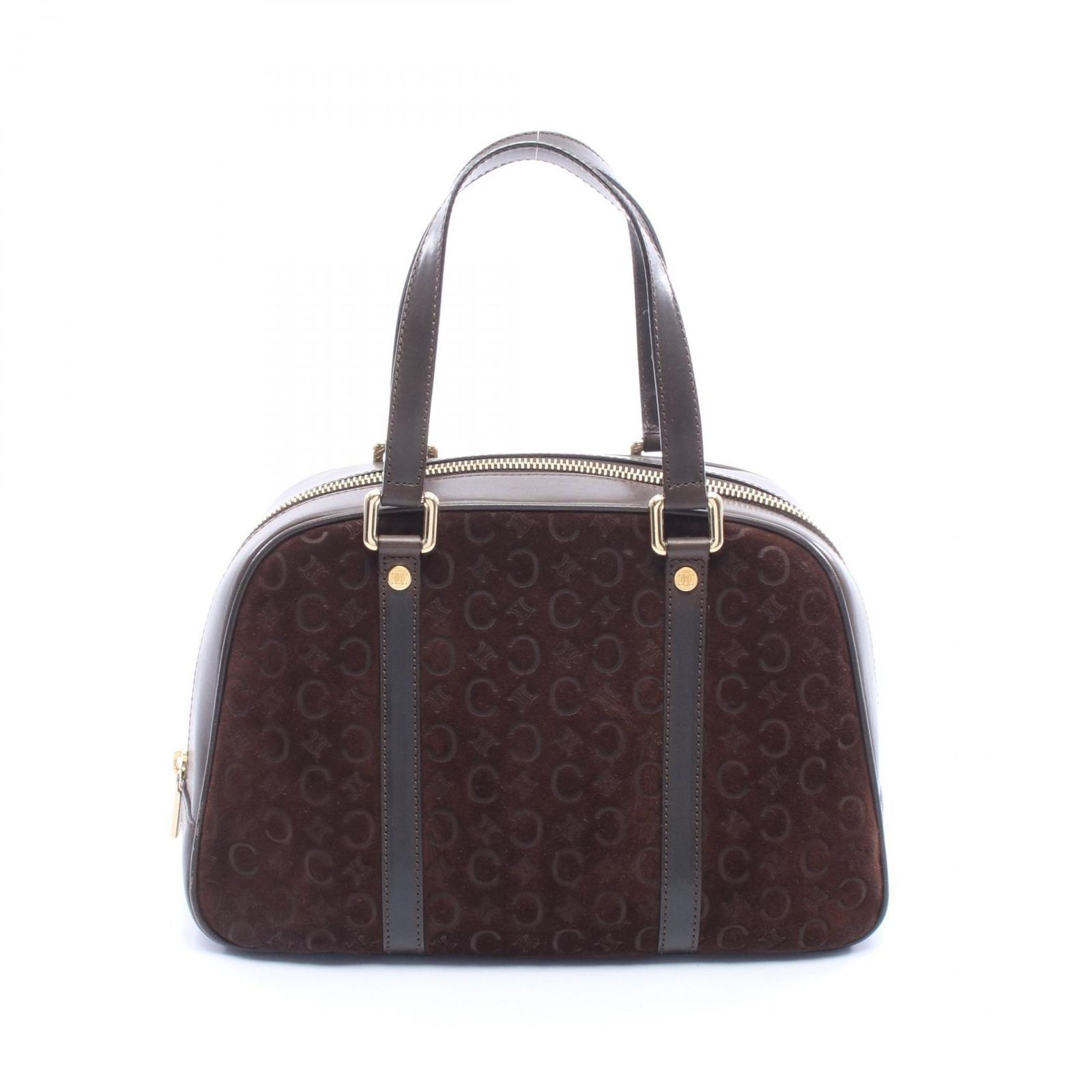 CELINE セリーヌ Cマカダム ハンドバッグ