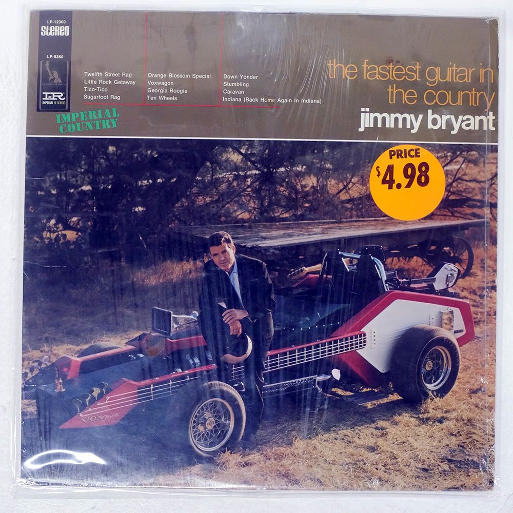 米 US盤 JIMMY BRYANT/FASTEST GUITAR IN THE COUNTRY/IMPERIAL LP12360 LP