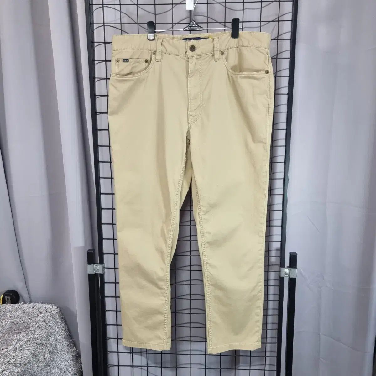 ポロラルフローレン ズボン ストレッチ スリムフィット 新モデル コットン チノ パンツ 34 / 32