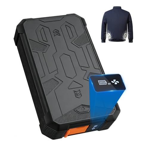 【新品】空調作業服 バッテリー 【30V超高出力 30000mAh大容量】 DC/USB 2WAY出力 4段階風量調節 LED液晶ディスプレイ搭載 作業服ファン 空調ウェア バッテリー 熱中症?策 旅行/出張/停電/緊急用 防災グッズ dfe72dcb
