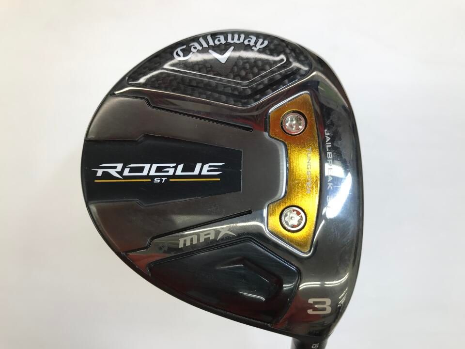 キャロウェイ　ROGUE ST MAX　15度　VENTUS 5 for Callaway　Sフレックス　フェアウェイウッド　中古　ゴルフドゥ！成田美郷台店【最短即日発送】