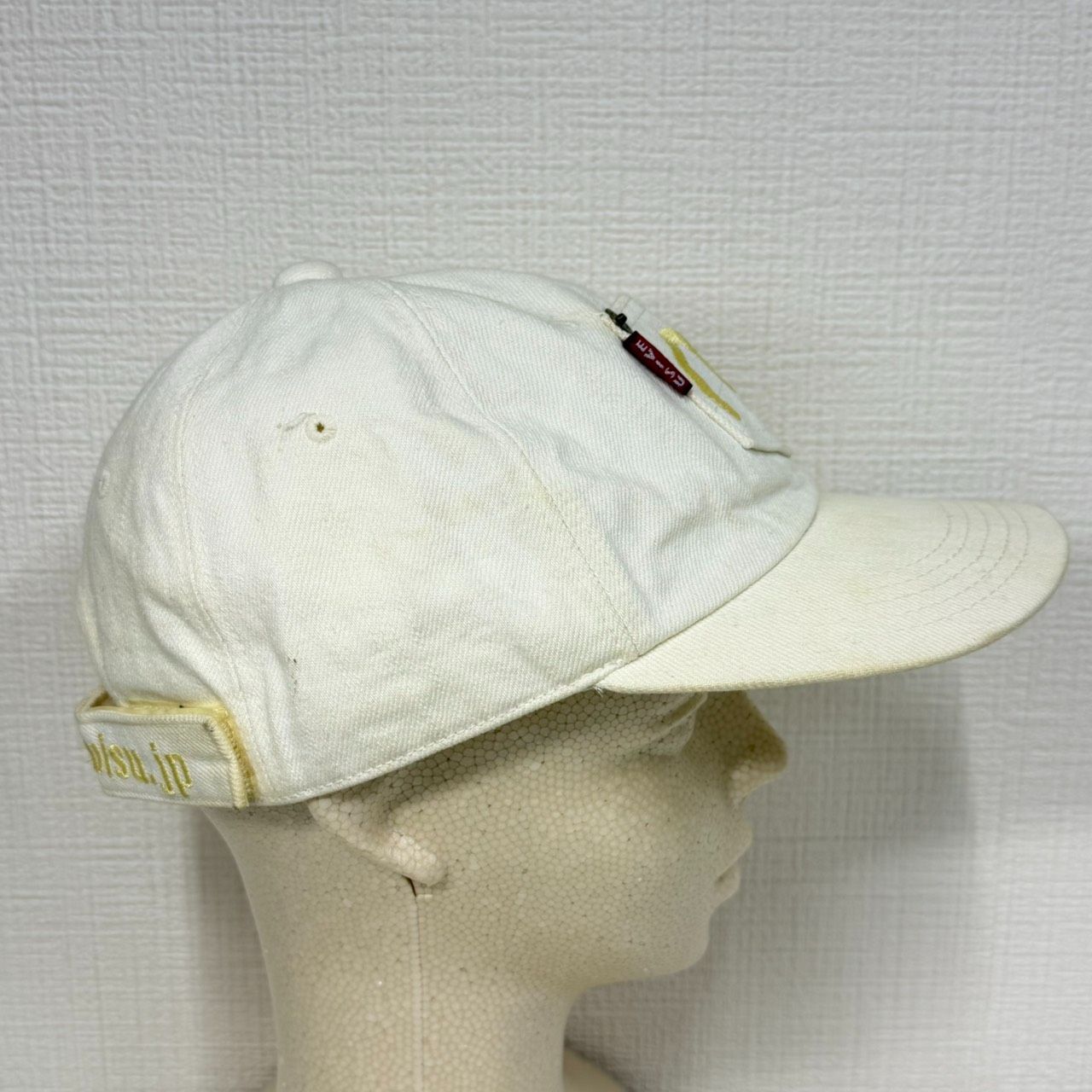 WB282 EVISU エビス エヴィス YAMANE カモメ ホワイトデニム キャップ