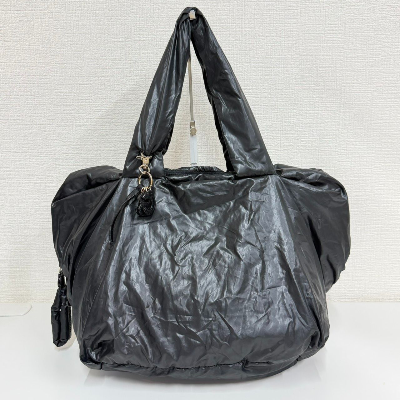 WB283 SEE BY CHLOE シーバイクロエ ジョイライダー ナイロン パデッド トートバッグ ブラック 03.11.94 ギャラあり レディース 鞄