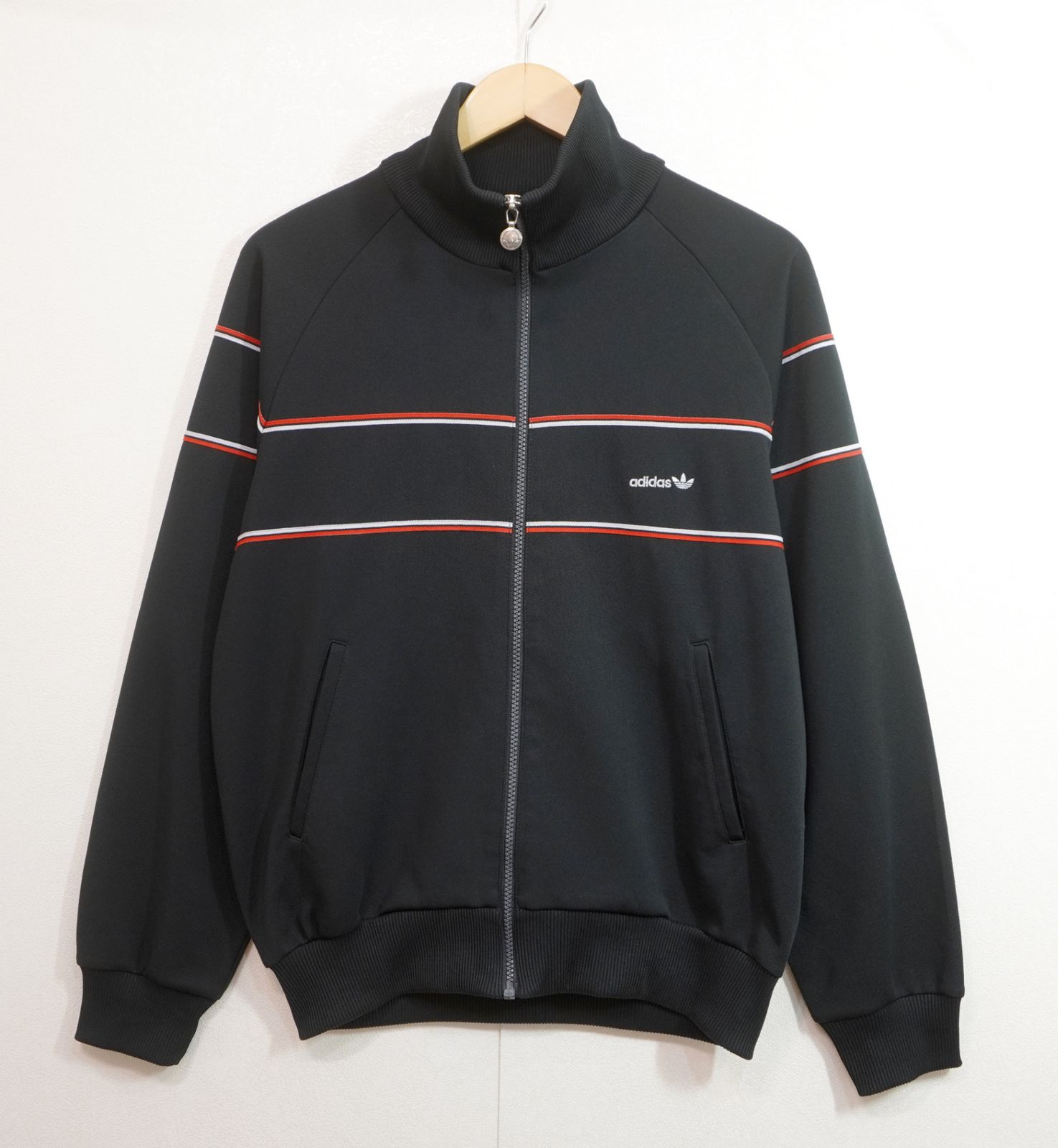 adidas (L) 西ドイツ製 ヴィンテージ トラックジャケット アディダス ジャージ ATS-190 デサント製　K5-26