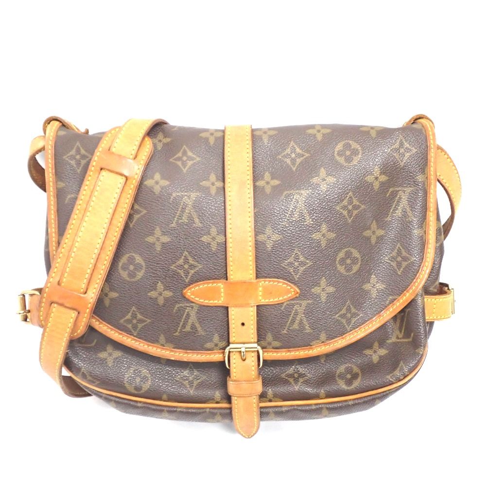 NA416821 ルイ・ヴィトン ショルダーバッグ モノグラム ソミュール30 M42256 レディース LOUIS VUITTON 中古