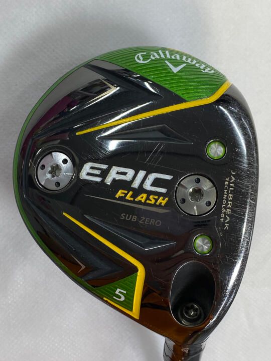 キャロウェイ　EPIC FLASH SUB ZERO　18度　Speeder EVOLUTION ５ FW 60　Sフレックス　フェアウェイウッド　中古　ゴルフドゥ！倉敷笹沖店【最短即日発送】