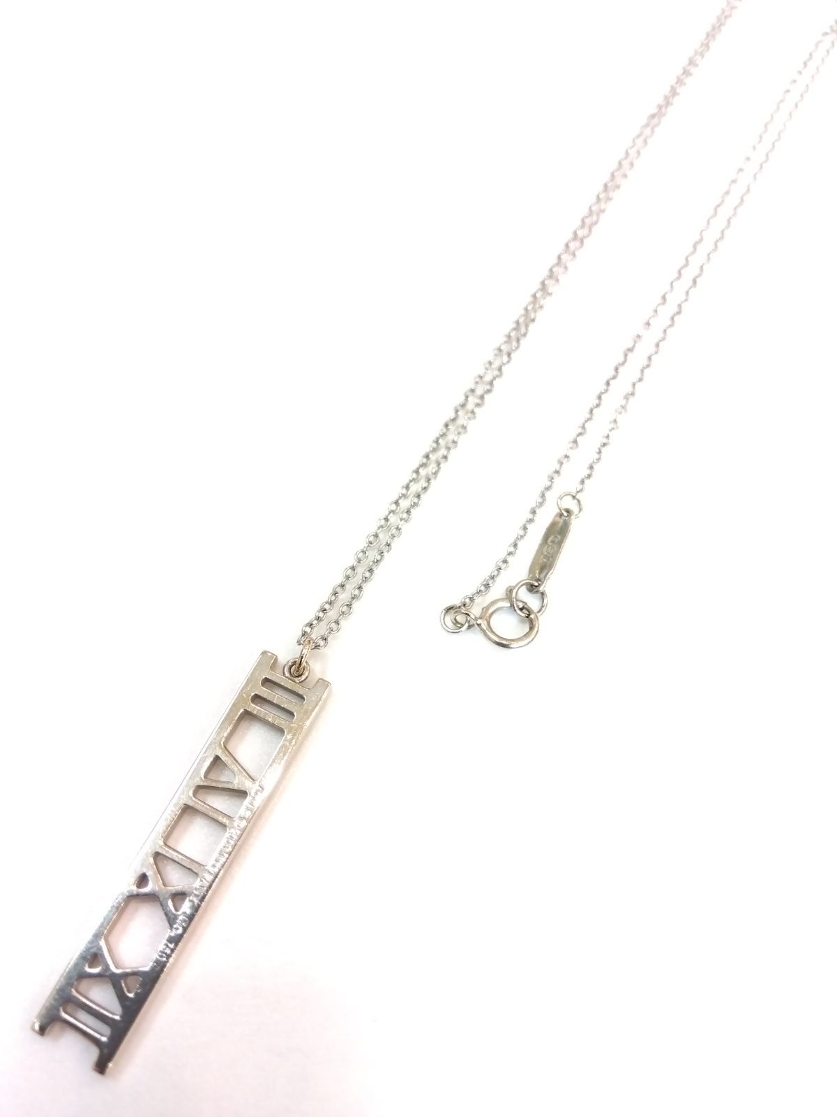 M17　ティファニー　Tiffany　750（K18）　WG　アトラス　ネックレス　ジュエリー