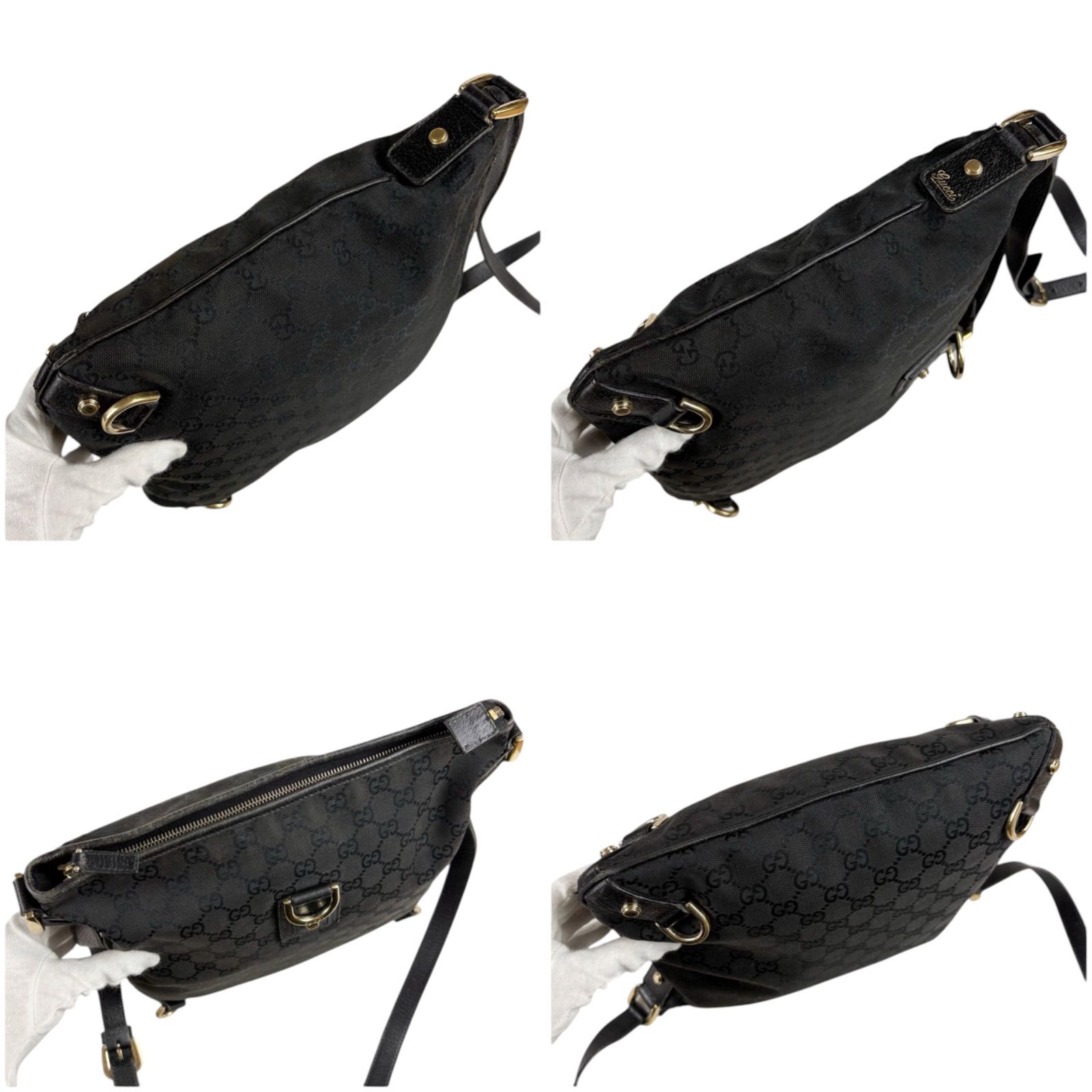 グッチ GGキャンバス アビー 斜め掛け ショルダーバッグ 131326 キャンバス レディース GUCCI 【1-0246794】 GUCCI - グッチ GUCCI アビー GGキャンバス ショルダーバッグ バッグ