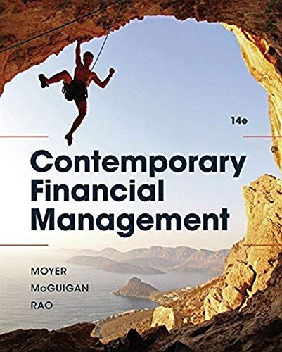 Contemporary Financial Management (Mindtap Course List)／R. C