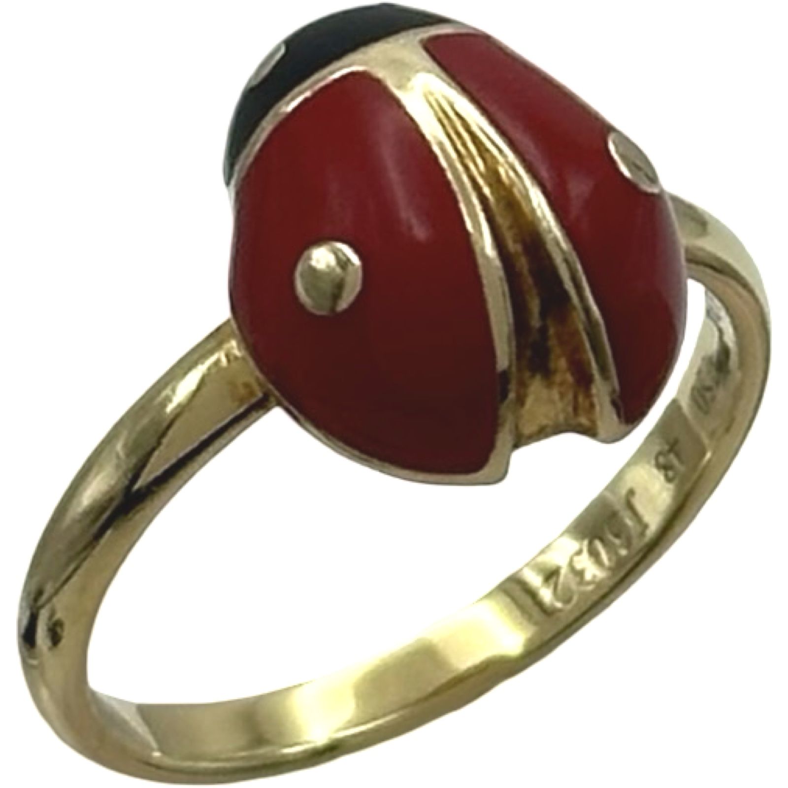 クリスチャン・ディオール Christian Dior テントウムシゴールドリング ゴールド 750 ジュエリー 110,000円