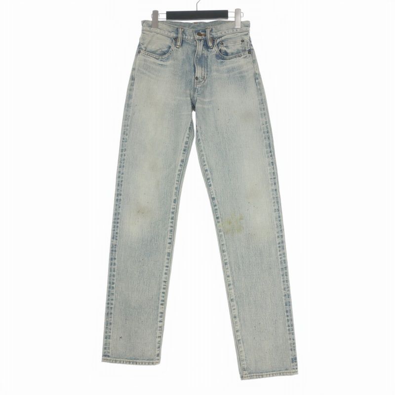 シュガーヒル SUGARHILL 23AW Faded Modern Denim Regular Trousers フェード加工 ストレートデニムパンツ ジーンズ 28 インディゴ 23AWPT06