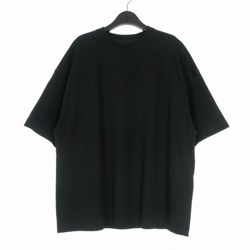 ボッテガヴェネタ BOTTEGA VENETA 23SS オーバーサイズ クルーネックTシャツ カットソー 半袖 XXS ブラック 黒 783387 VKLZ0 国内正規