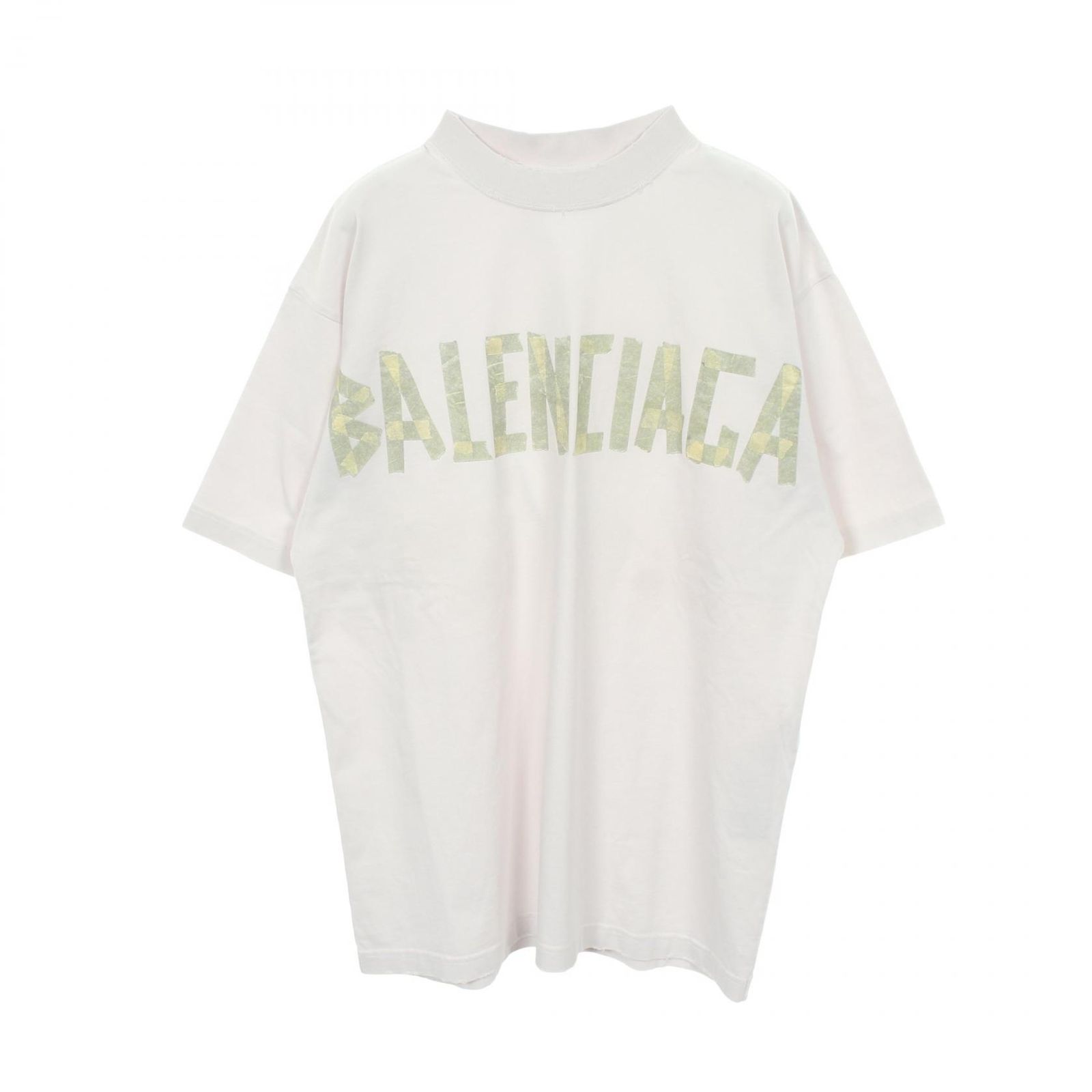 BALENCIAGA バレンシアガ TAPE TYPE BBロゴ 半袖Tシャツ