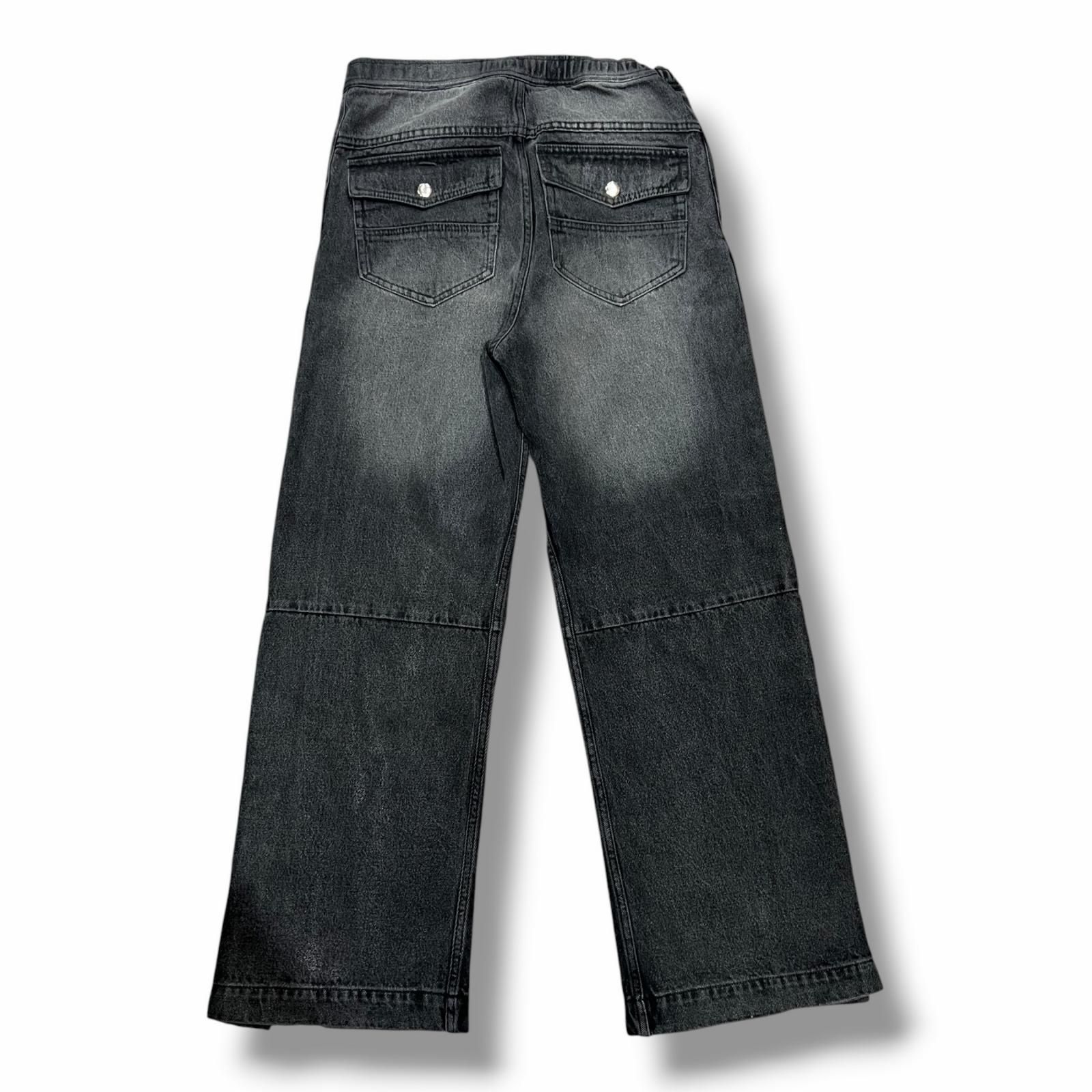 参考上代48400円 BREATH 26SS COATING SIDE BUTTON DENIM PANTS サイド