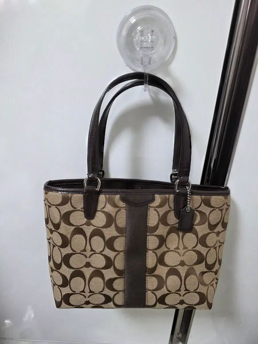 COACH シグネチャー トートバッグ ブラウン