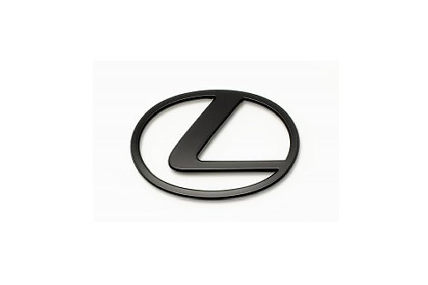 【Grazio&Co.】レクサスLBX フロントLマーク マットブラック