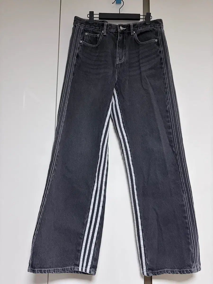 (新品) デニム トラックパンツ