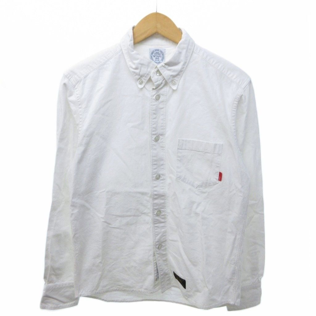 【希少 入手困難】ダブルタップス　シャンブレー　長袖シャツ ダブルタップス WTAPS CHAMBRAY L/S シャンブレーシャツ BD ボタン