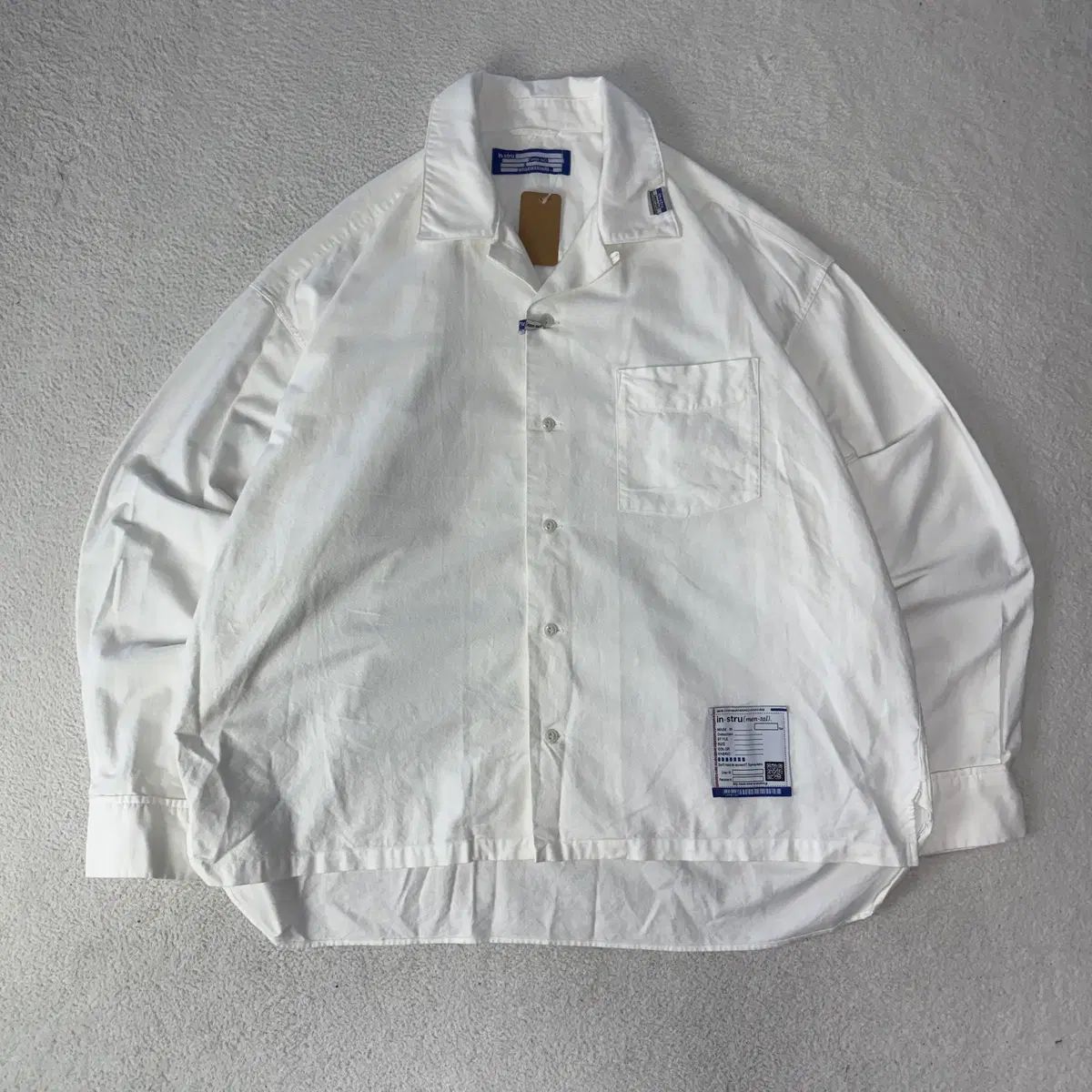 Maison MIHARA YASUHIRO (メゾンミハラヤスヒロ) ロングスリーブ シャツ デパート タグ