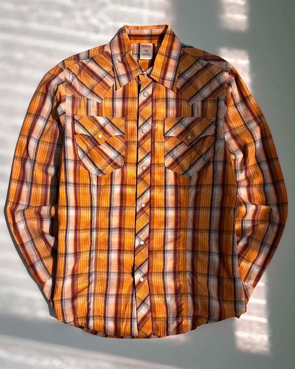 L TRUE RELIGION シグネチャー ロゴ ウェスタン CHECK シャツ