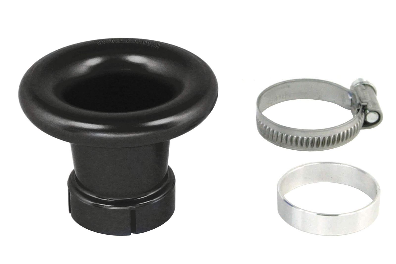 スペシャルパーツ武川 カールファンネル 取付径32mm 長さ39mm ブラック PC18 PC20 DENI18 03-01-1143