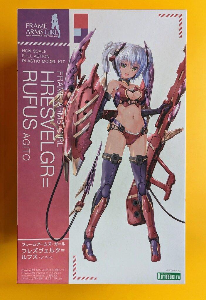 コトブキヤ フレームアームズ・ガール フレズヴェルク=ルフス 〈アギト〉特典パーツ無 FG076