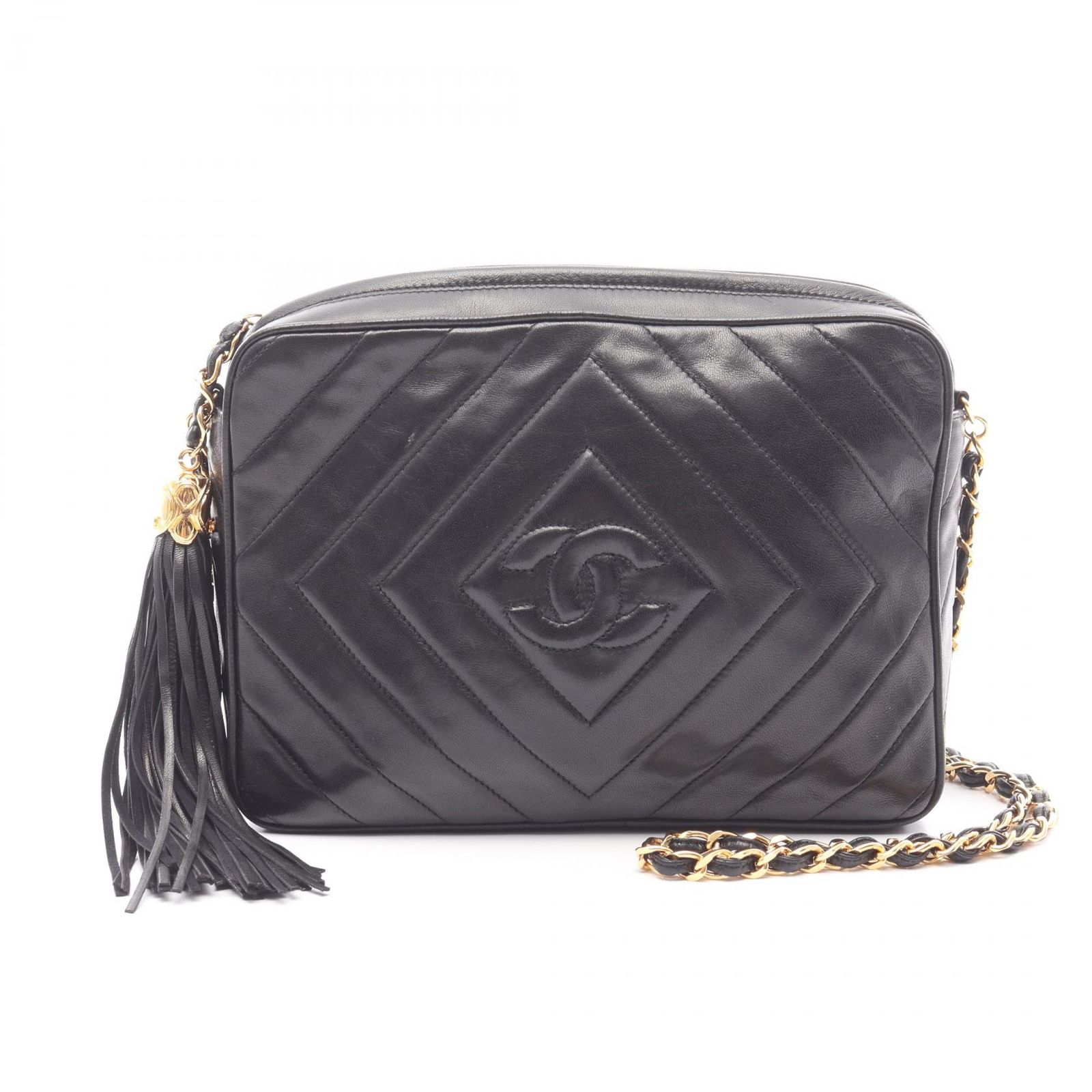 CHANEL シャネル ココマーク ダイヤキルティング ショルダーバッグ