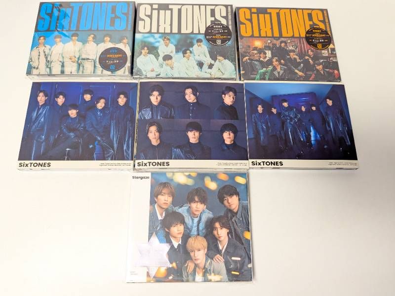 SixTONES シングルCD 計43点セット まとめ売り Imitation Rain ～ Stargaze