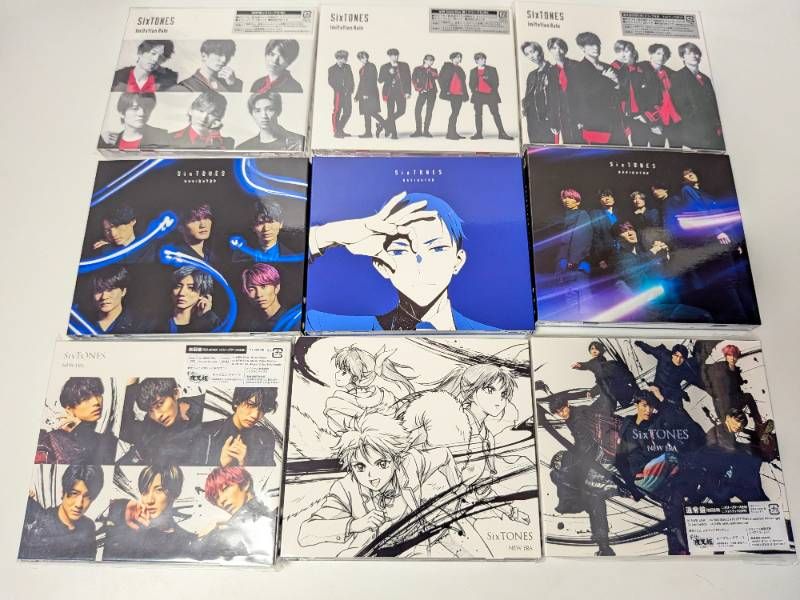 SixTONES シングルCD 計43点セット まとめ売り Imitation Rain ～ Stargaze