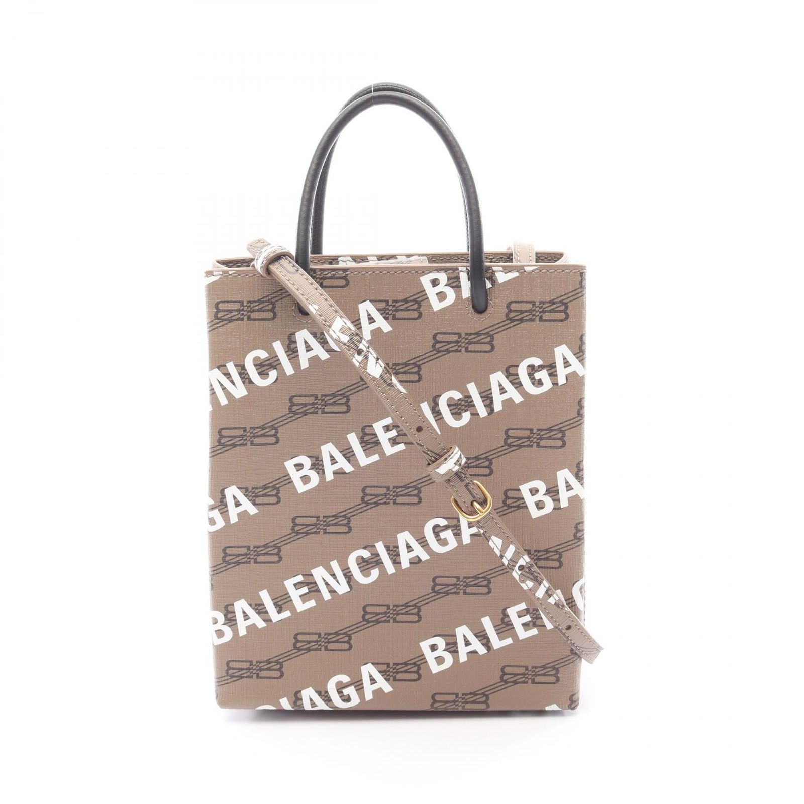 BALENCIAGA バレンシアガ BBモノグラム ハンドバッグ 61,490円