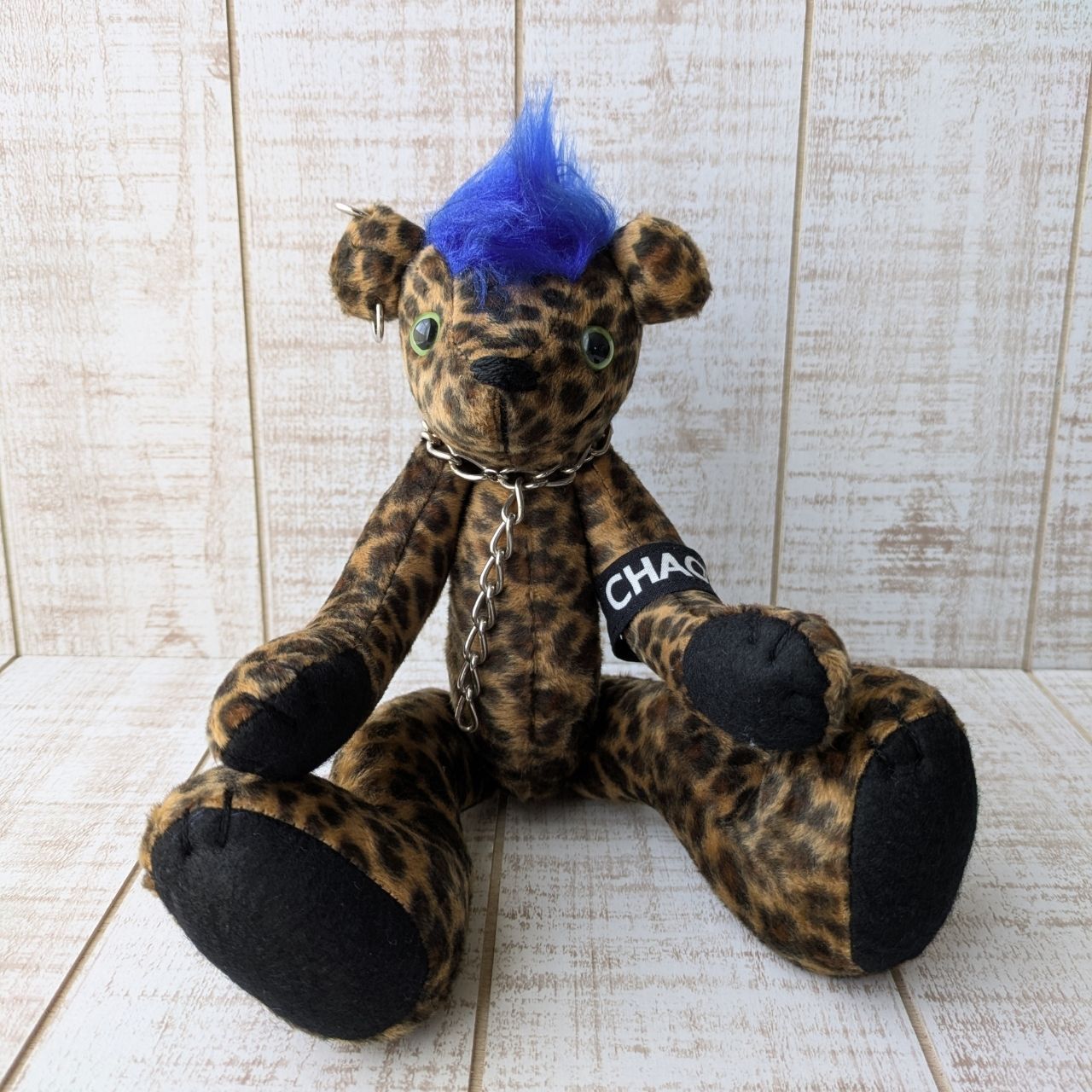 CHAOS LEOPARD（２８ｃｍ）【moko* hand made bear】